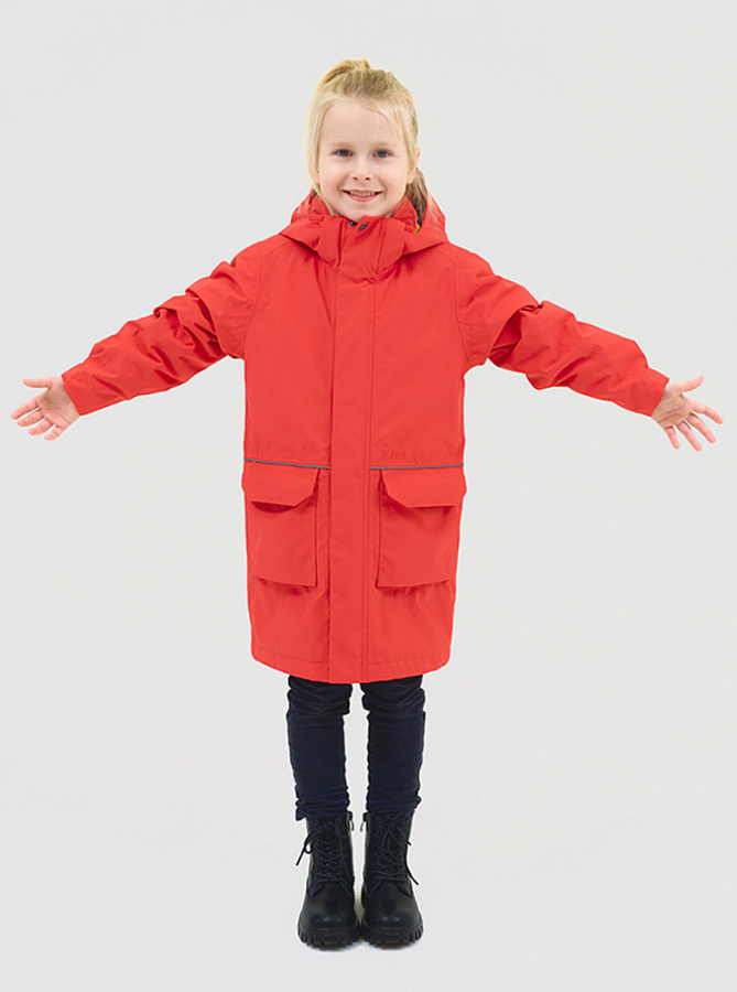 *100300 Куртка детская HANKA (150, 314 карминно-красный, , , , , )