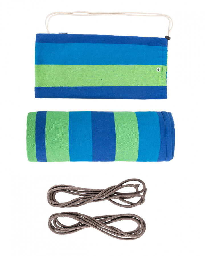 3763 2-Folding Hardwood Hammock гамак (синий)