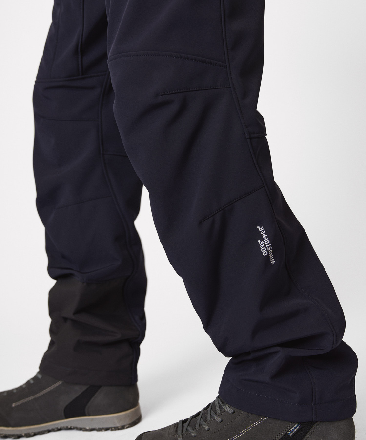 Брюки Yoho Softshell WS Мужские (XL, 9900/черно-синий, , , )