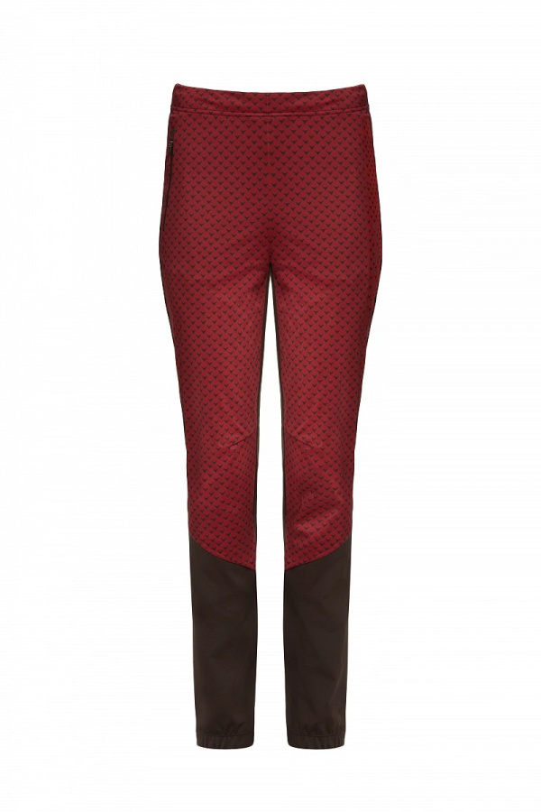 Брюки д/жен. "Баланс 2.0" (XL(50/176), бордовый_кофейный, , , , , )