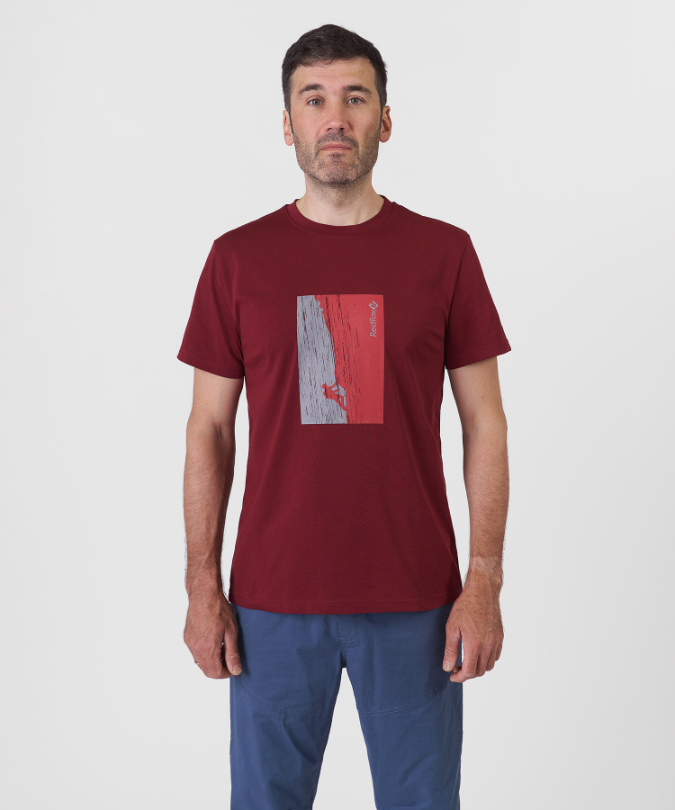 Футболка Rock Мужская (XL, 1100/бордовый, , , , , )