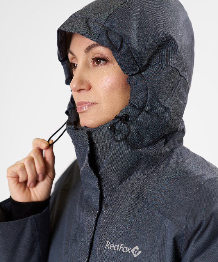 Полупальто пуховое Atalaya II Женское (M, 9900/черно-синий, , , , , , )