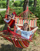 3763 2-Folding Hardwood Hammock гамак (синий)