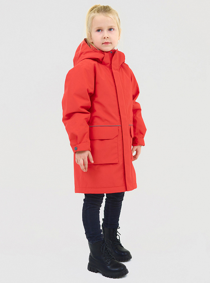*100300 Куртка детская HANKA (150, 314 карминно-красный, , , , , )