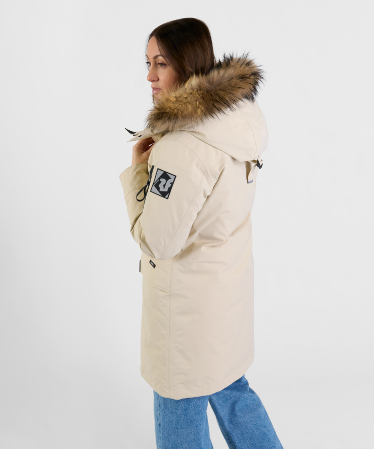 Полупальто пуховое Kodiak III GTX Женское (XL, 3500/бежевый, , , , , )