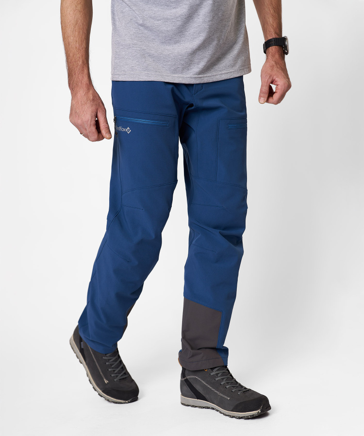 Брюки Yoho Softshell R Мужские (S, 8800/серо-синий, , , , ,)