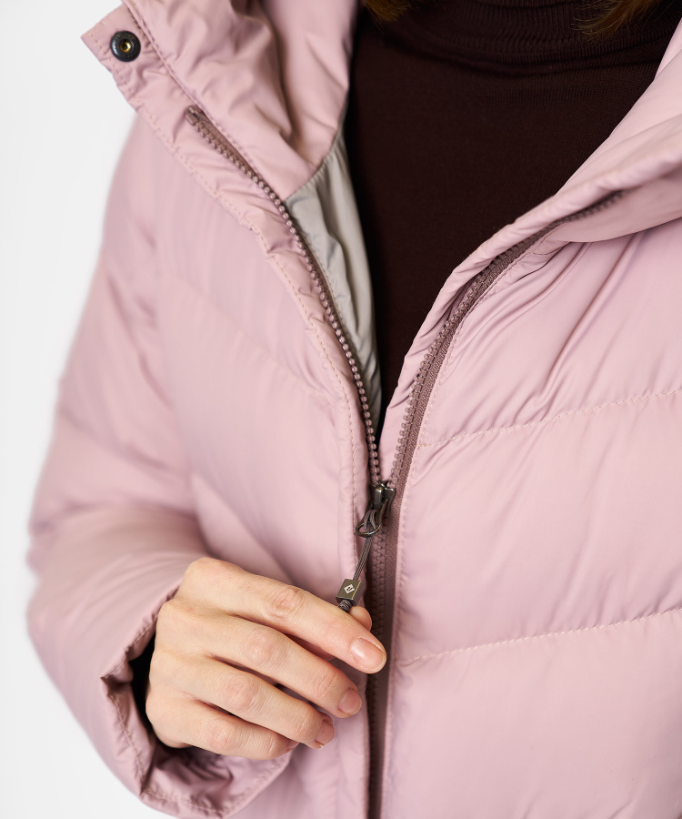 Полупальто пуховое Myst Женское (XL, 2600/розово-бежевый, , , , , )