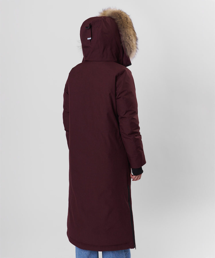 Пальто пуховое Aurora III DF Женское (XL, 0200/малиновый, , , , , )