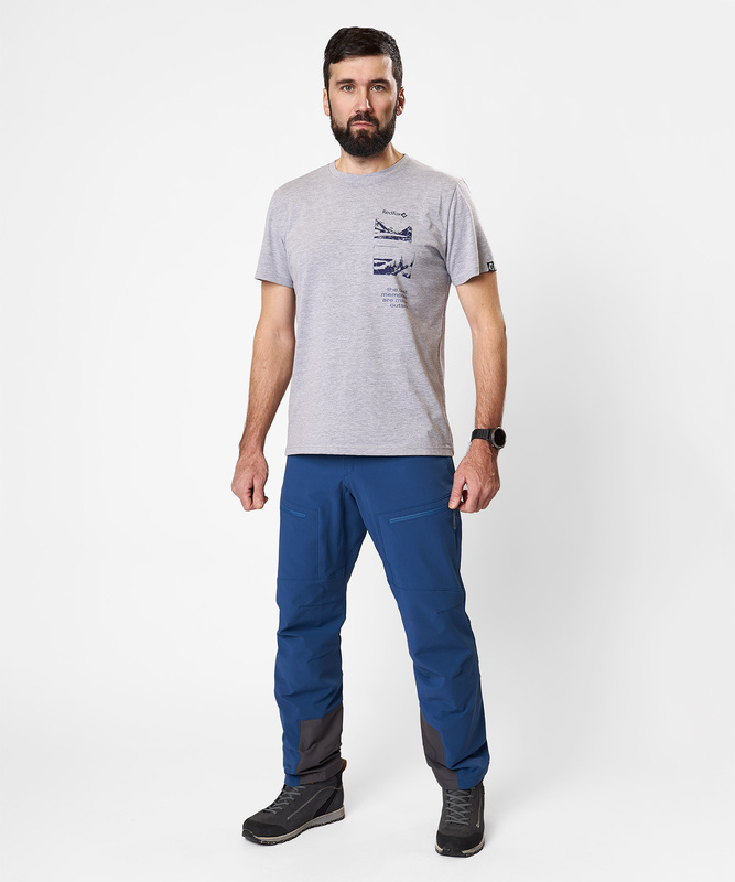 Брюки Yoho Softshell R Мужские (S, 8800/серо-синий, , , , , )