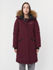 Полупальто пуховое Nyla III Женское (XL, 2500/бургунди, , , , , )