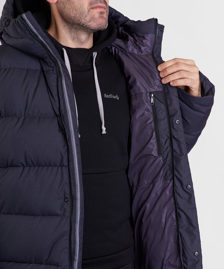 Пальто пуховое Narvik II Мужское (S, 9700/деним, , , , , )