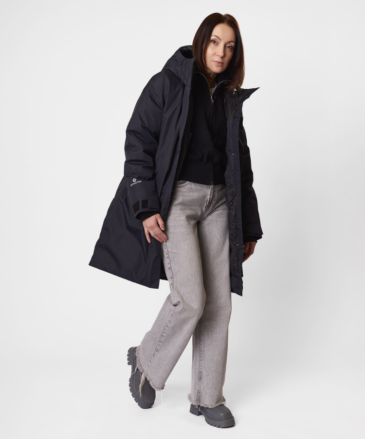 Пальто пуховое Urban Fox VI Женское (XL, 1000/черный, , , , , )