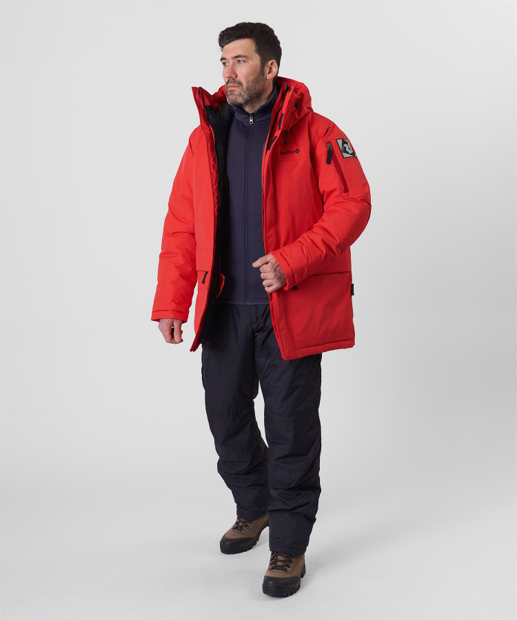 Куртка утепленная Snow Man lV Мужская (XXL, 1300/красный, , , , , )