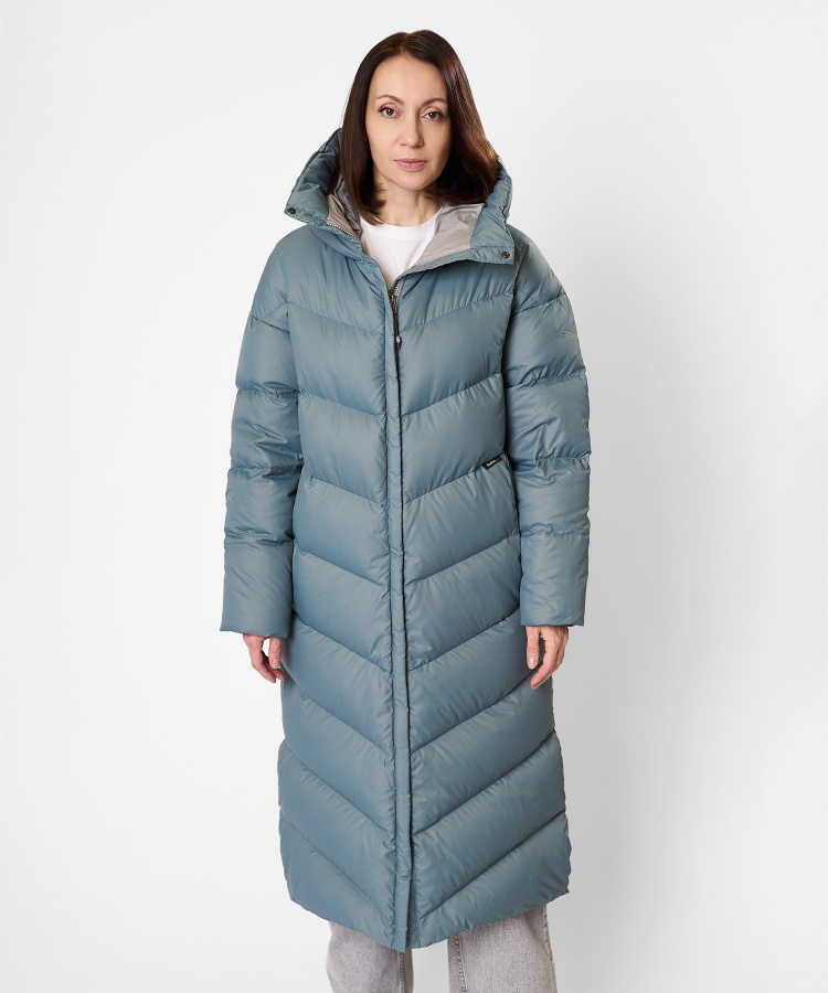 Пальто пуховое Astra Женское (XL, 6800/голубая глина, , , , , )