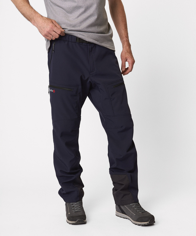 Брюки Yoho Softshell WS Мужские (XL, 9900/черно-синий, , , )