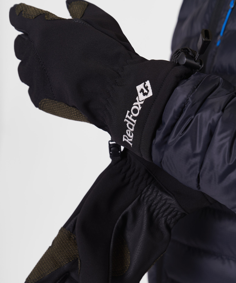 Перчатки Softshell Technogloves (XL, 1000/черный, , , , , )