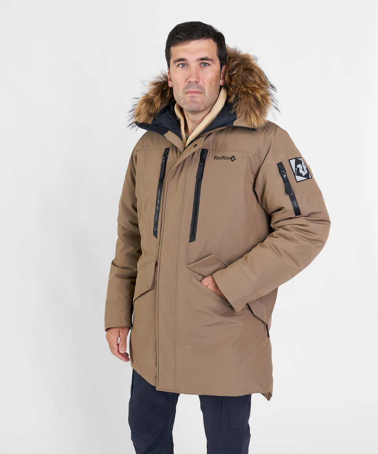 Куртка пуховая Nanook III Мужская (M, 4800/песок, , , W23-24, , )