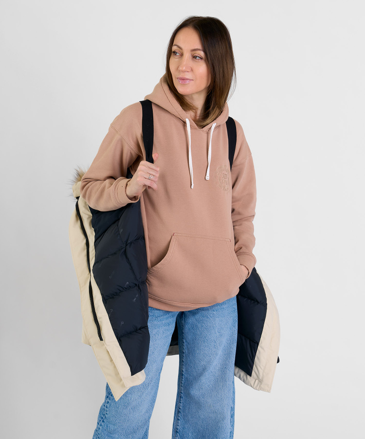 Полупальто пуховое Kodiak III GTX Женское (XL, 3500/бежевый, , , , , )