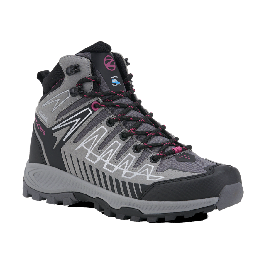 Ботинки THUNDER MID W'S WP (37, GREY/FUCHSIA, , , , , )
