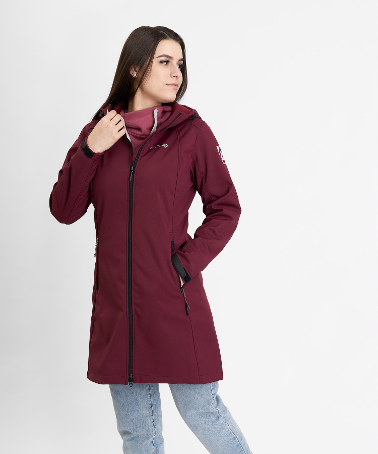 Плащ Dublin Женский (XS, 0200/малиновый, , , )