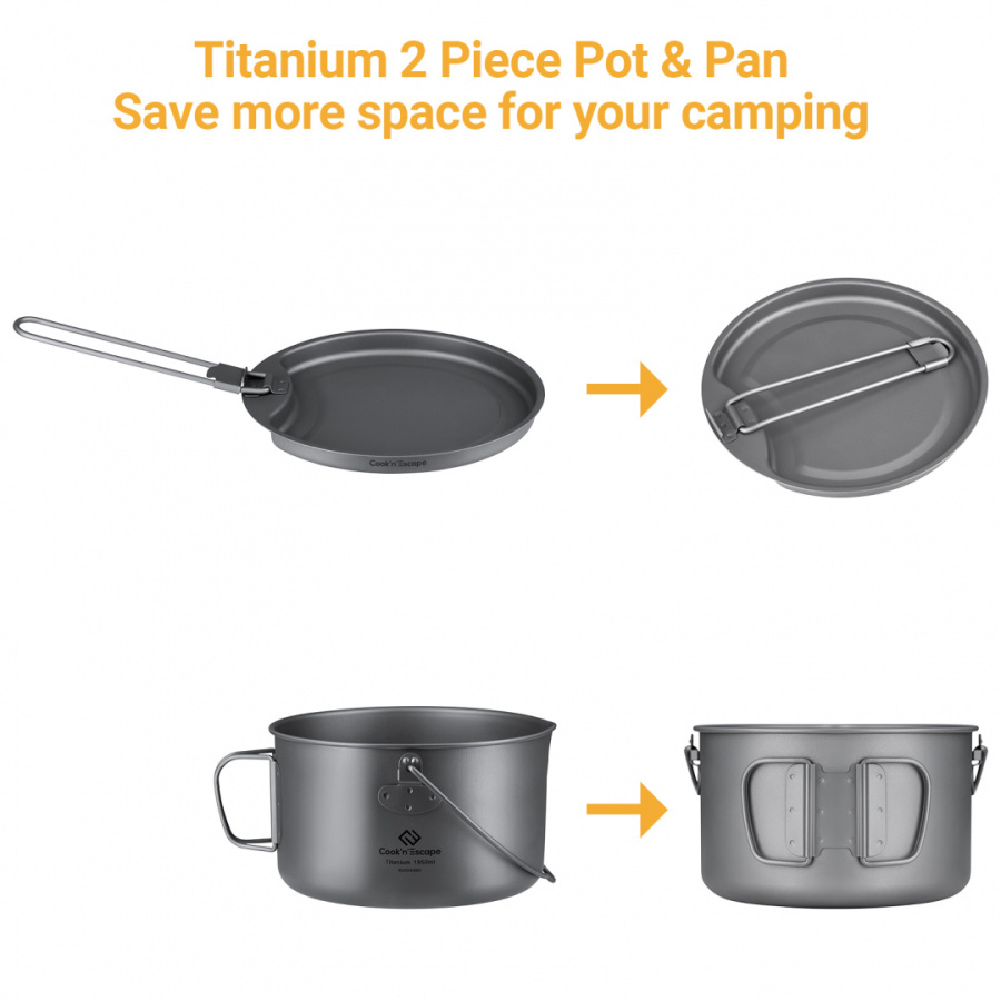  ca2116 mountain top pot набор посуды
