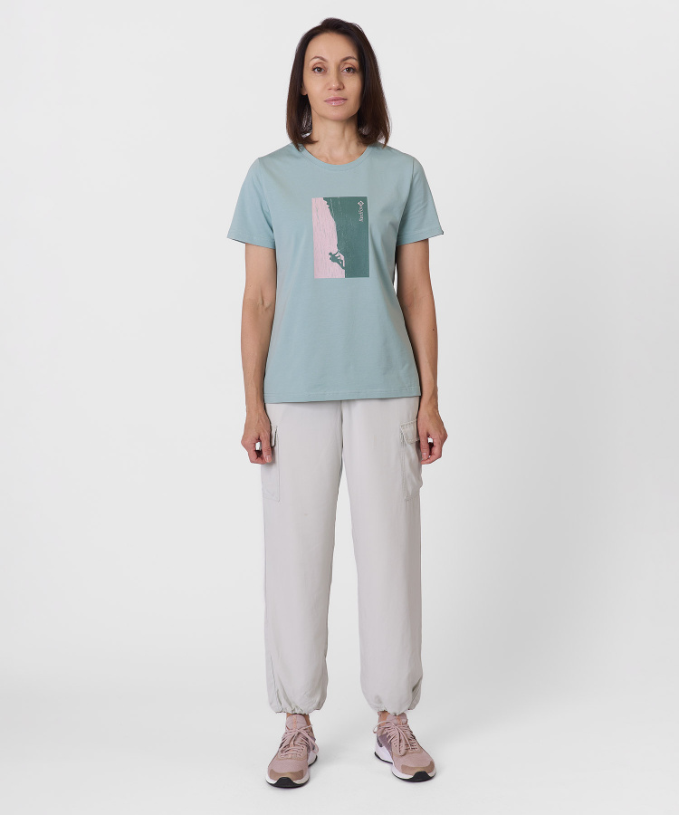 Футболка Rock Женская (XS, 6600/oil green, , , , , )