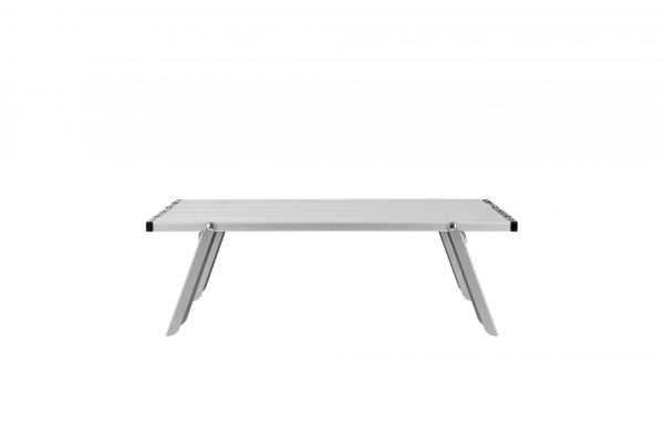 Atepa 2401 mini alunium table s стол скл. алюм (серебристый)