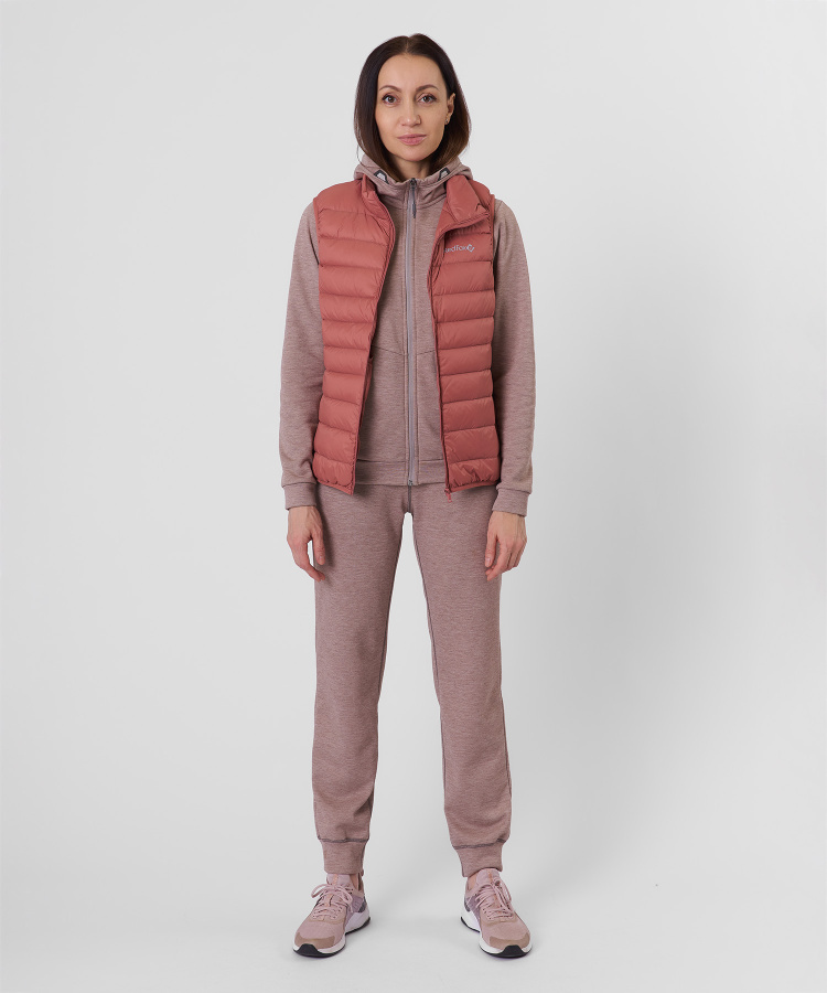 Жилет пуховый Town Женский (XL, 1700/кораллово-розовый, , , , , )