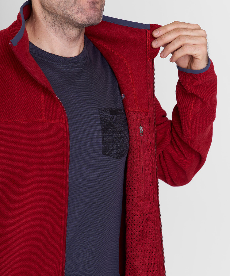 Джемпер Dolomite III Мужской (M, 1100/бордовый, , , , , )