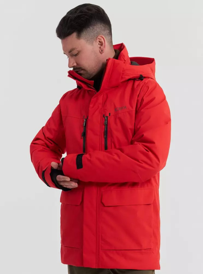 *100425 Куртка мужская SUGAN (XXL, 344 красный уголь, , , , , )