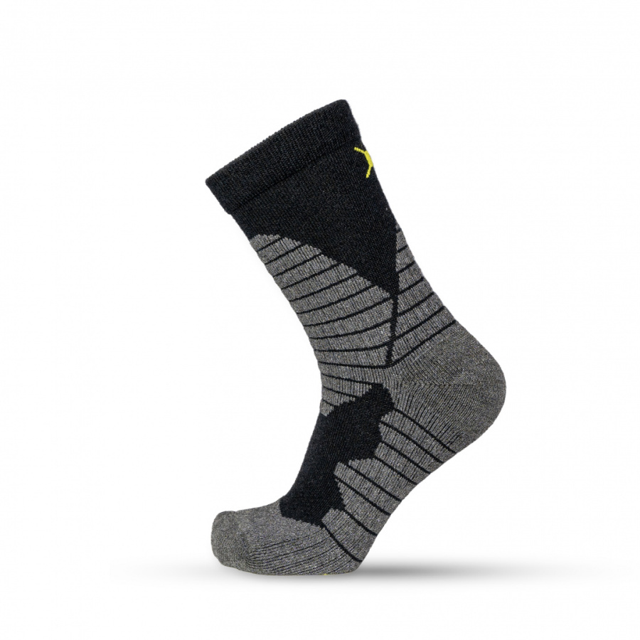 Altai Merino -15°C носки, серый/черный (43-46)