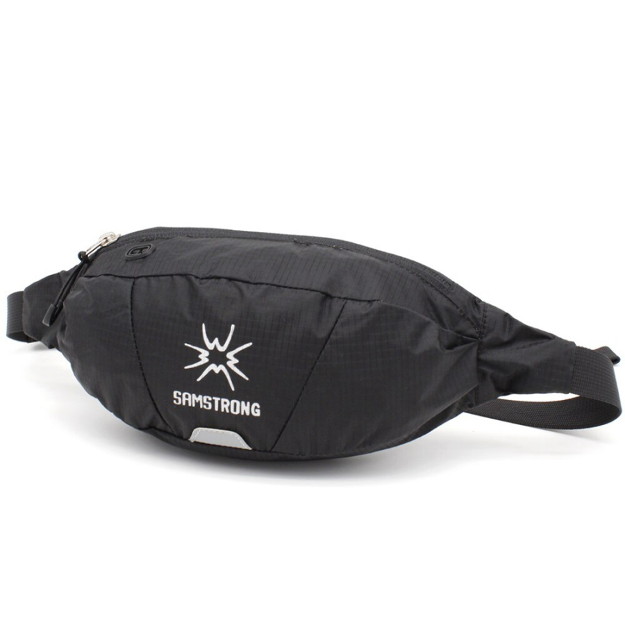 B0268 WAIST BAG 1,5 Поясная сумка (1.5 розово-красный)