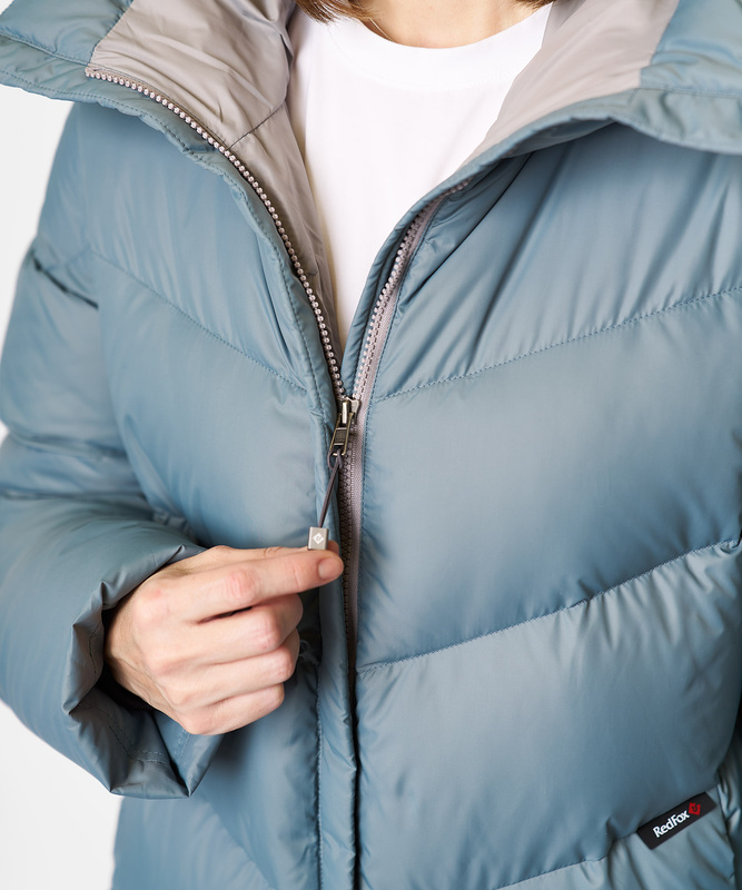 Пальто пуховое Astra Женское (XL, 6800/голубая глина, , , , , )