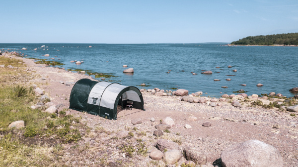 Talberg tonnel plus 5 палатка talberg (серый)