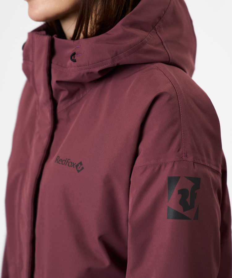 Пальто утепленное Garda II Женское (XL, 1800/коричневая роза, , , , , )