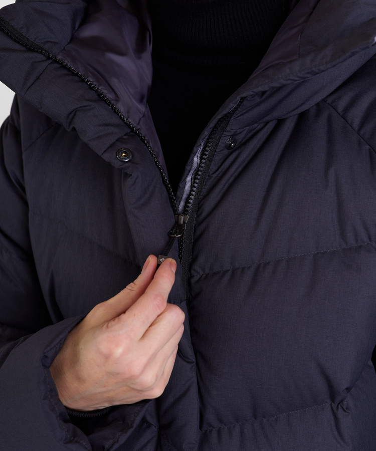 Пальто пуховое Ester VI Женское (XS, 9000/графит, , , , , )