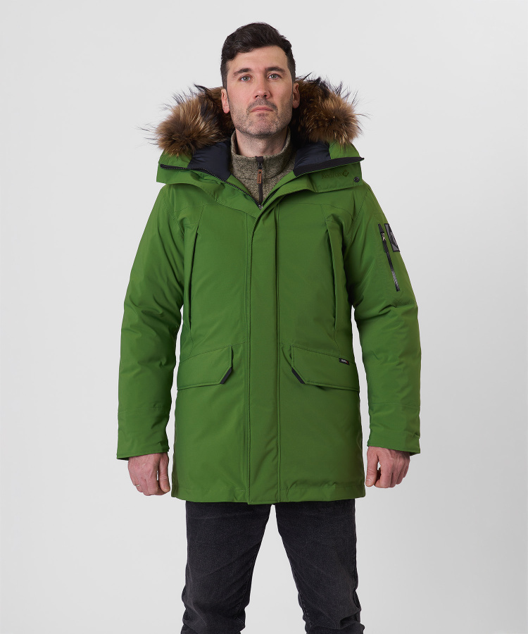Куртка пуховая Kodiak D II Мужская (XXL, 6100/зеленый, , , , , )