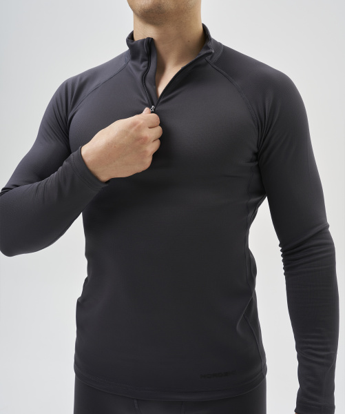 Рубашка Nordski Intense Half Zip Grey (46-S, Grey, , , , , )