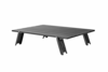 2403 MINI ALUNIUM TABLE L стол скл. алюм (черный)