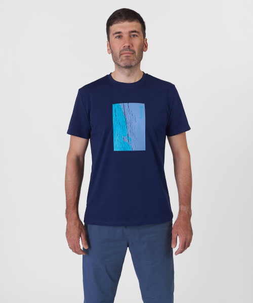 Футболка Rock Мужская (S, 9100/т.синий, , , , , )