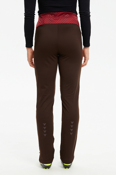 Брюки д/жен. "Баланс 2.0" (S(44/170), бордовый_кофейный, , , , , )