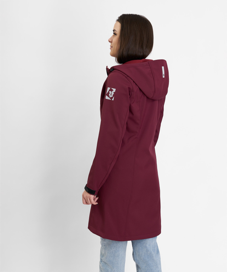 Плащ Dublin Женский (XS, 0200/малиновый, , , )