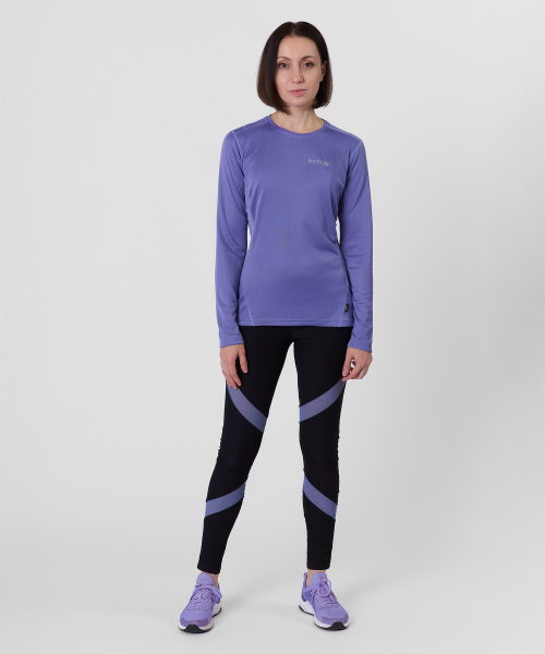 Футболка с длинным рукавом Workout R Женская (XS, 0800/thistle down, , , , , )