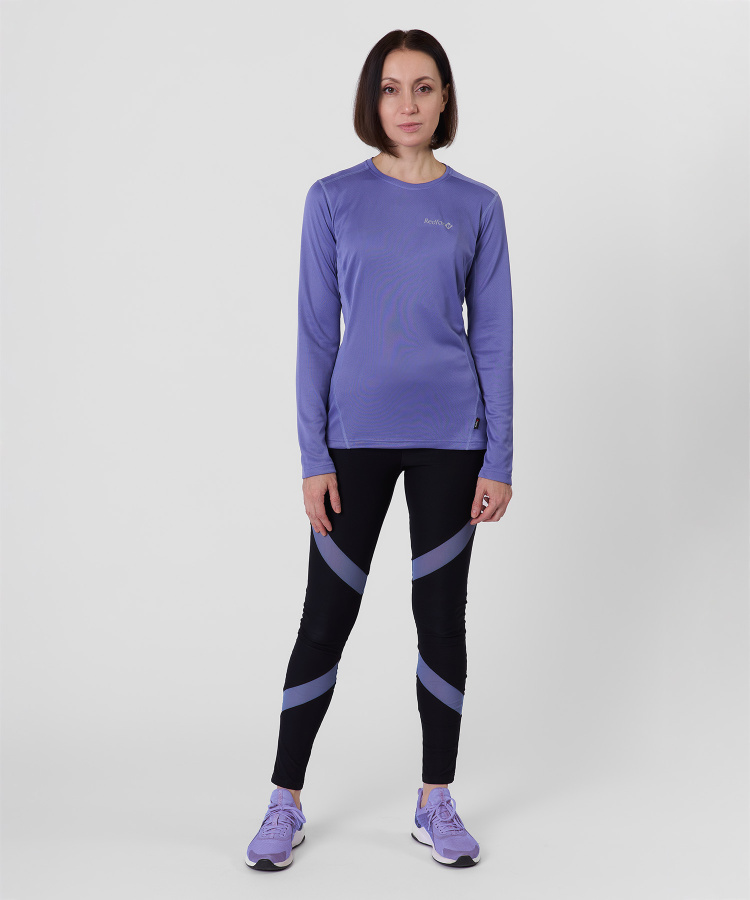 Футболка с длинным рукавом Workout R Женская (XL, 0800/thistle down, , , , , )