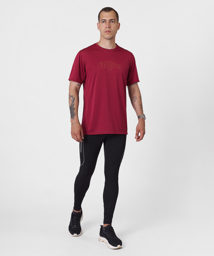 Футболка Interline Мужская (S, 1100/бордовый, , , , , )