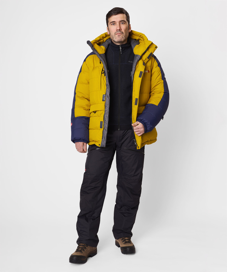 Куртка пуховая Extreme Pro III (S, 4299/эвкалипт/черно-синий, , , , , )