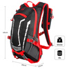 B0462 CYCLING BAG Рюкзак (черный/красный)