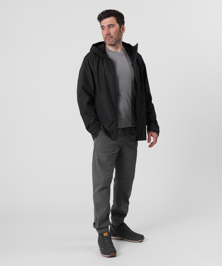 Куртка ветрозащитная Wellington IV Мужская (XL, 1000/черный, , , , , )