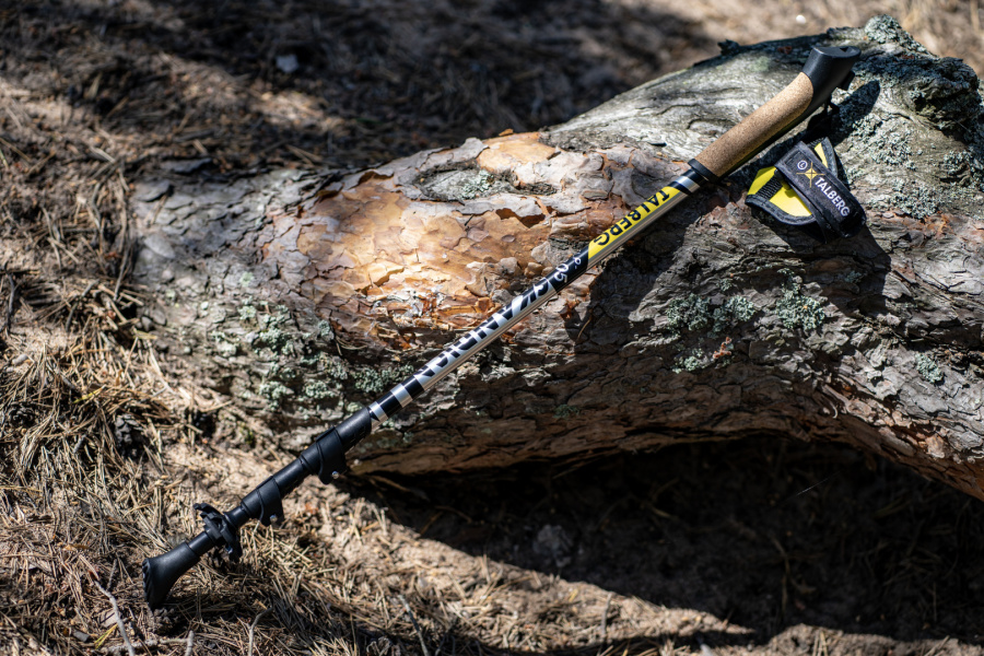 SCANDICA палки для скандинавской ходьбы (1 пара, чёрный)