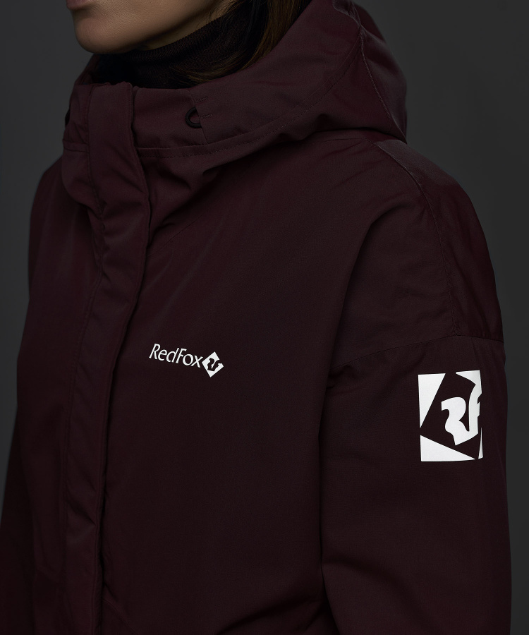 Пальто утепленное Garda II Женское (XL, 1800/коричневая роза, , , , , )